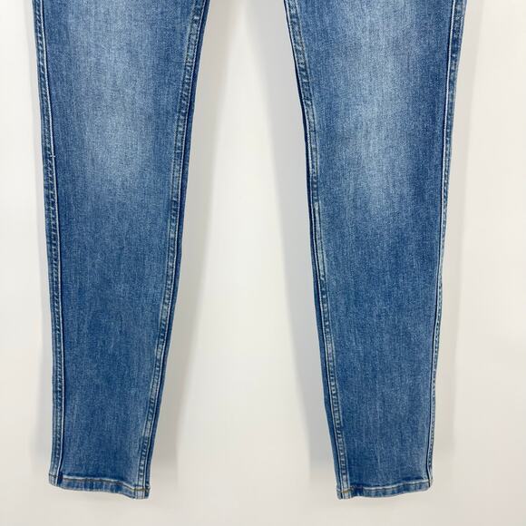 Anine Bing | NWT Beck High Rise Skinny Jeans Enamel Blue 24 - Picture 8 of 12